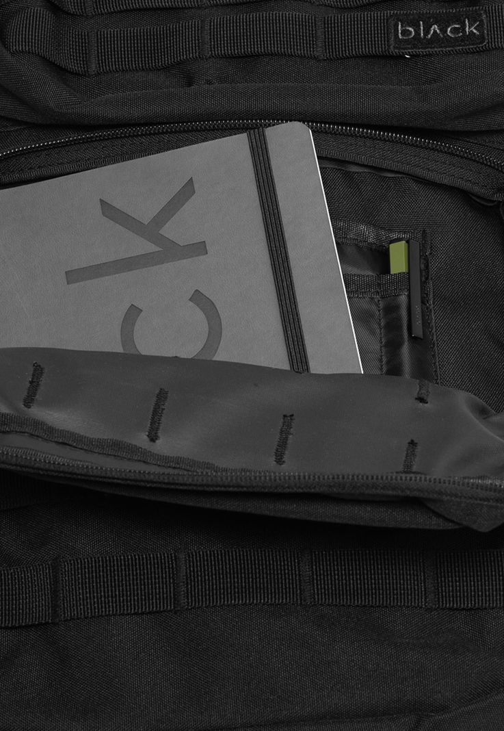 Mochila Harvey Black Black Bubba-3