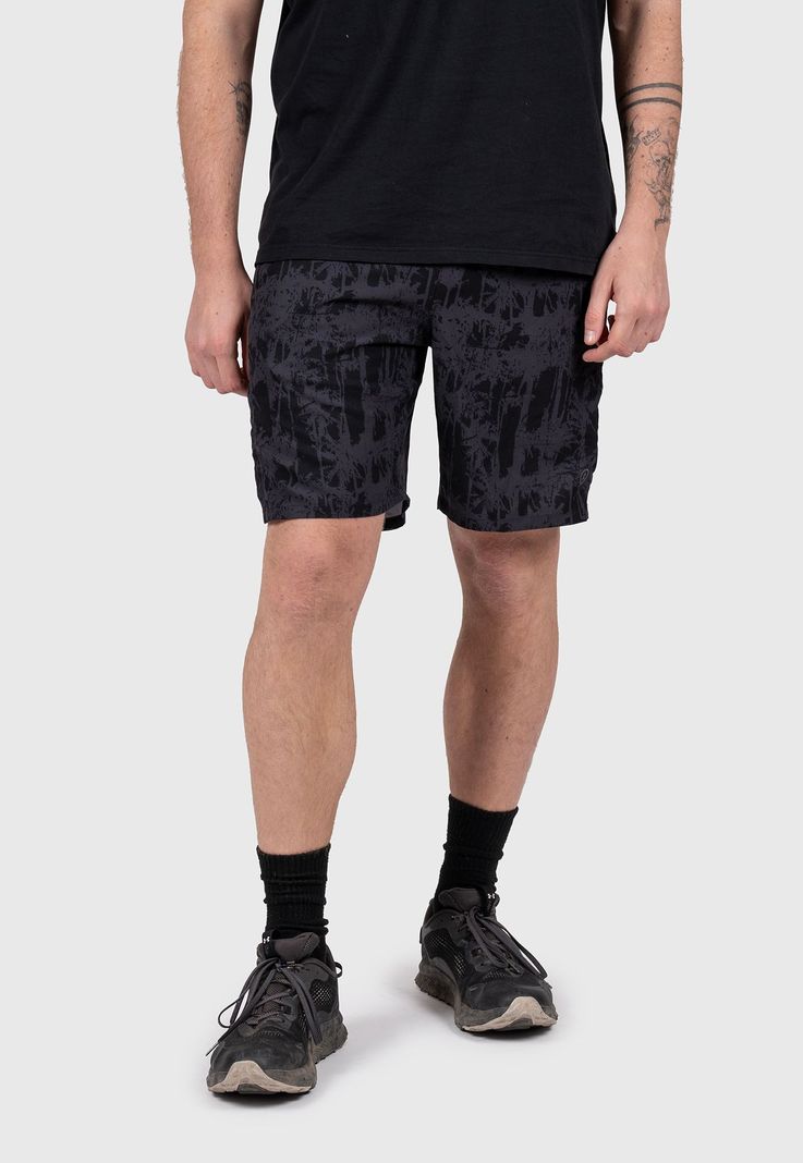 Active Short Print Black Bubba-0