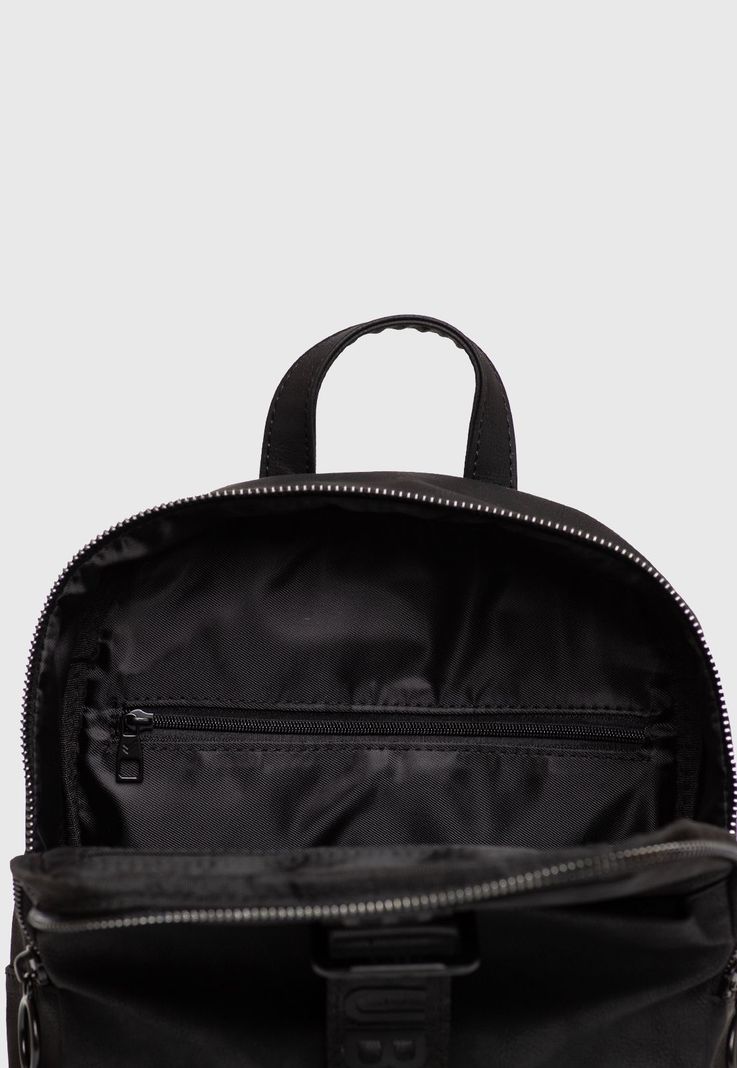 Mochila Suede Glam Black Bubba Essentials-3