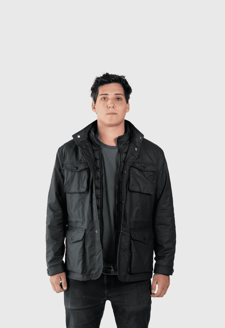 Chaqueta Doble Black Black Bubba-0