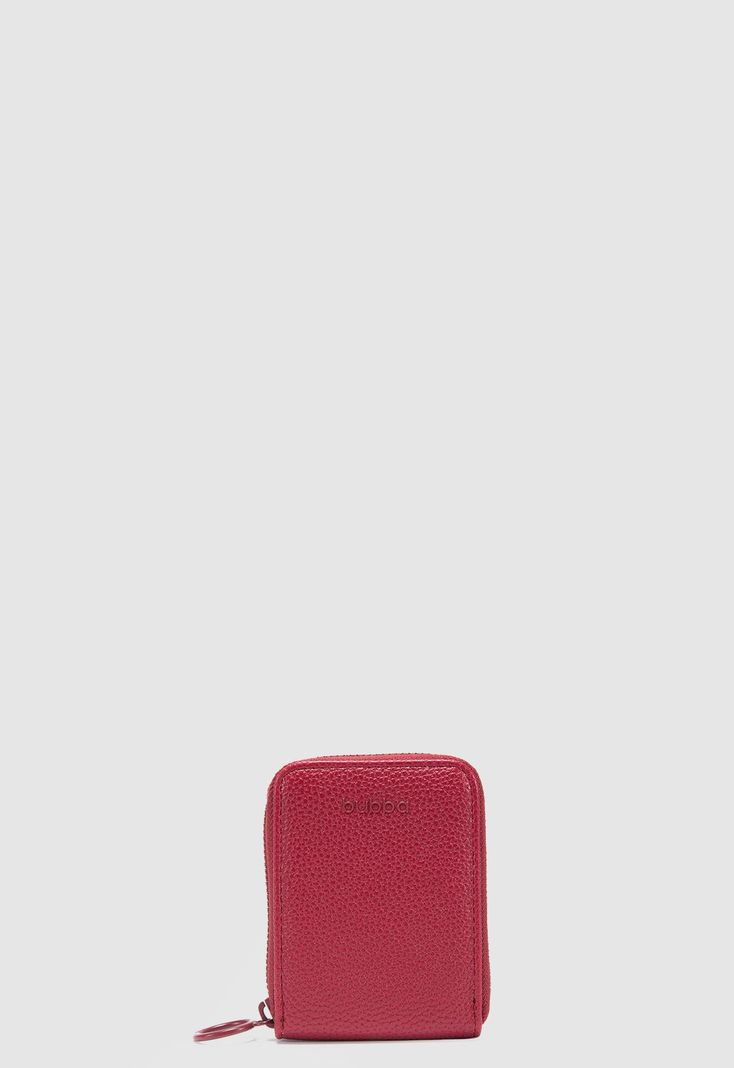 Tarjetero Colors Burgundy Bubba Essentials Negro