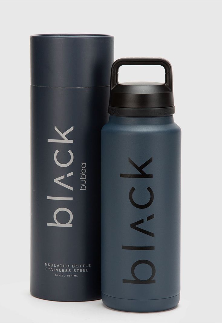 Botella Insulada 34 Oz Indigo Black Bubba-6