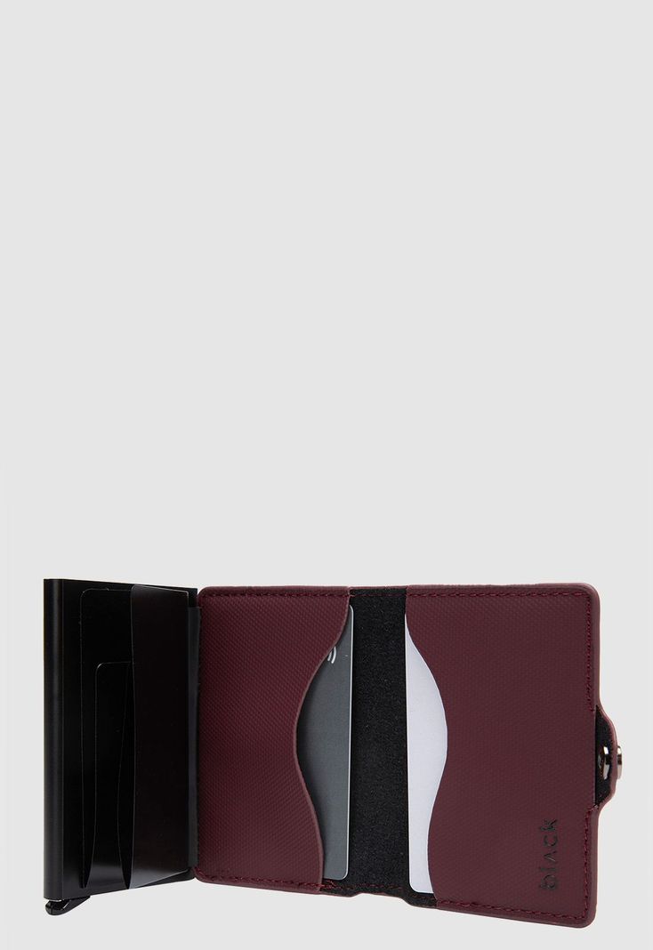 Billetera Smart Manson Merlot Black Bubba-2