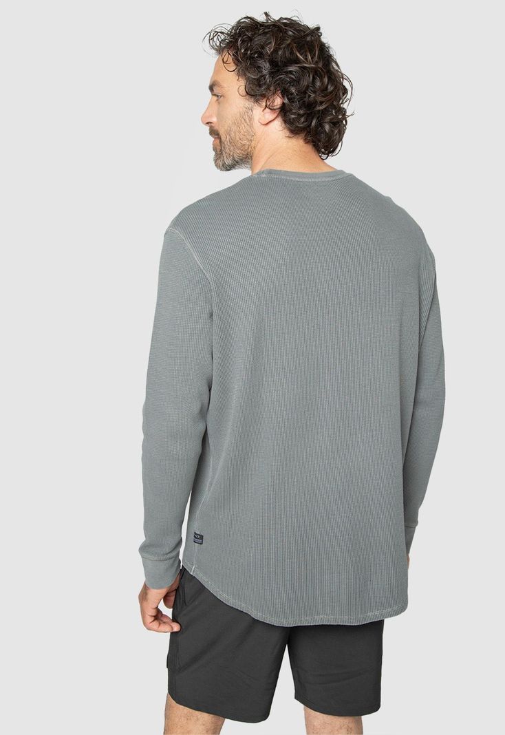 Summer Crewneck Grey Black Bubba-1