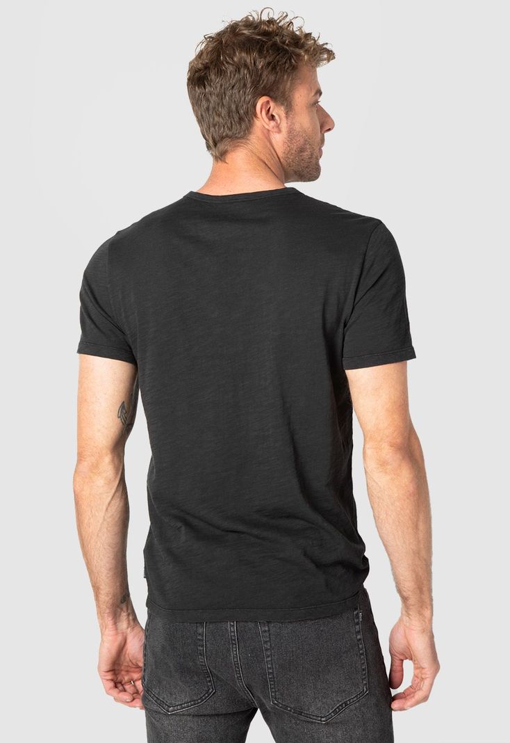 Polera Henley Black Black Bubba-1