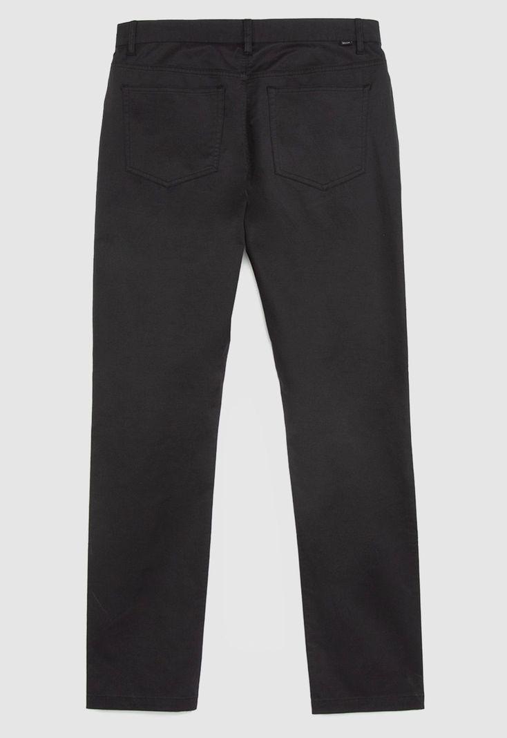 Pantalon Cotton Spandex Black Black Bubba-1