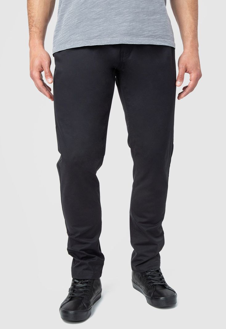 Pantalon Cotton Spandex Black Black Bubba-4
