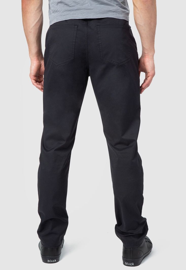 Pantalon Cotton Spandex Black Black Bubba-6