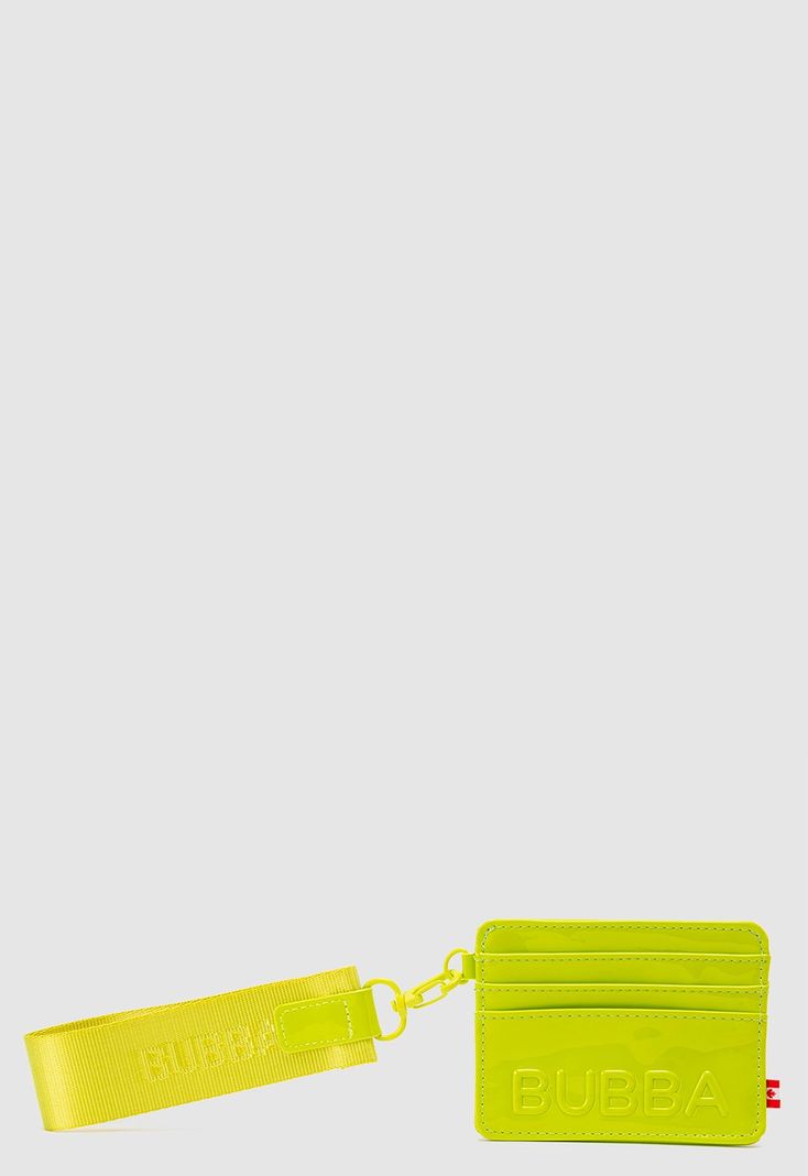 Tarjetero Charol Lime Bubba Essentials-0