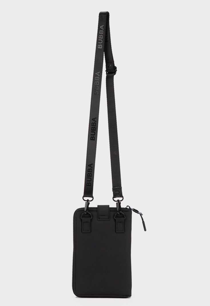Flat Purse Travel Noir Bubba Essentials-1