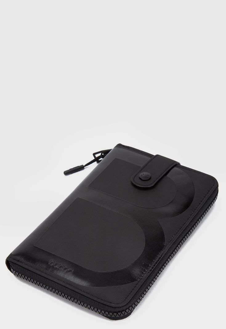 Flat Purse Travel Noir Bubba Essentials-2