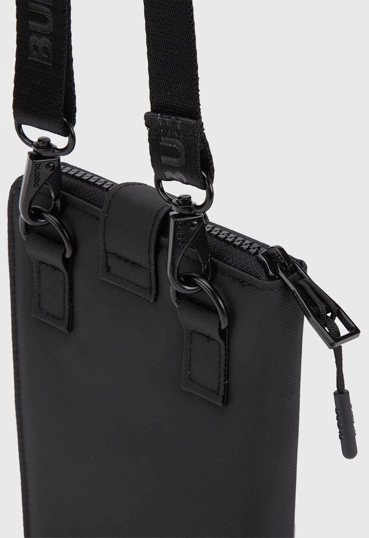 Flat Purse Travel Noir Bubba Essentials-5