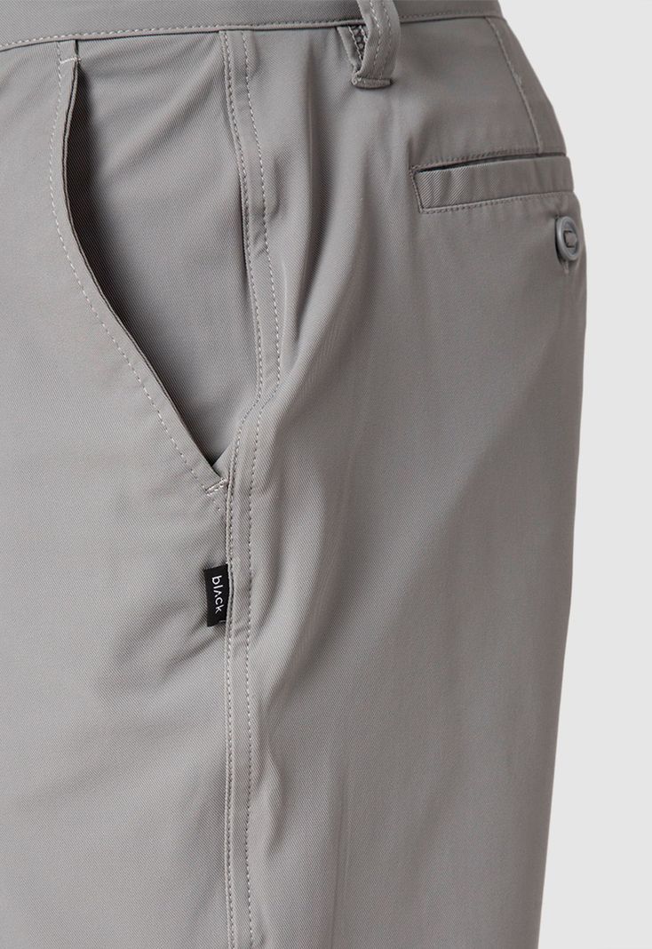 Walkshort Spandex Grey Black Bubba-3