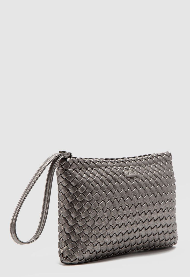 Clutch Viena Silver Black Bubba-1