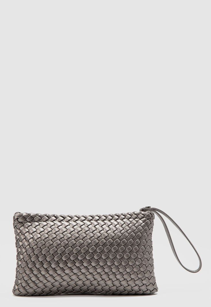 Clutch Viena Silver Black Bubba-2