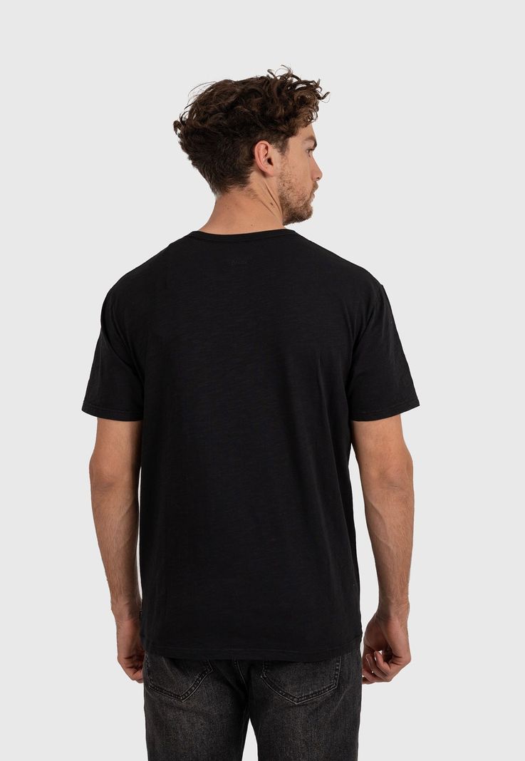 Essential Tee Organic Cotton Black Black Bubba-3