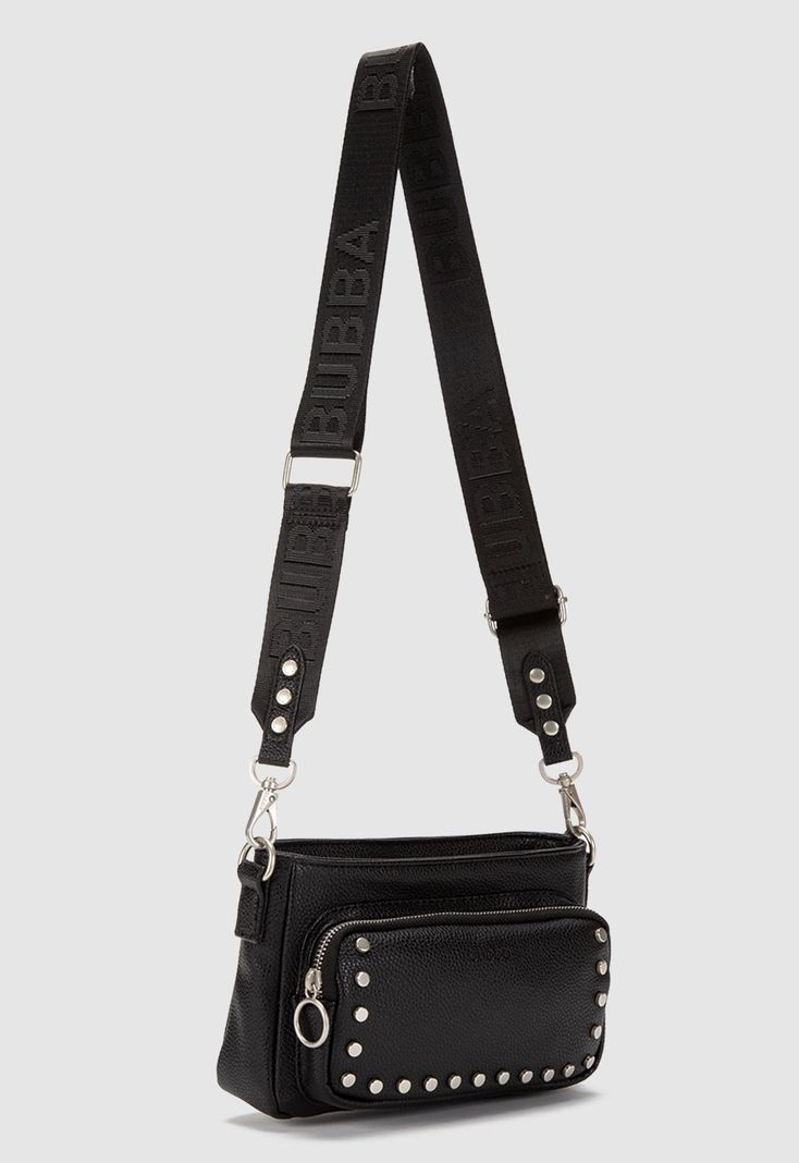 Flat Purse Taylor Black Bubba Essentials-1