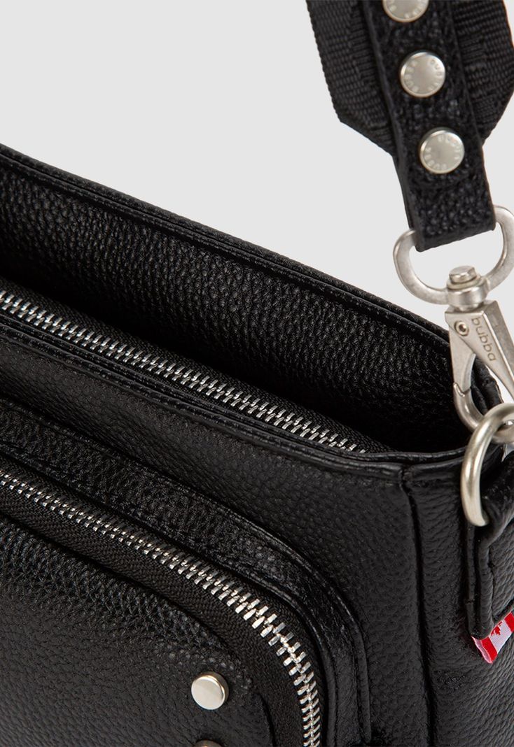 Flat Purse Taylor Black Bubba Essentials-3