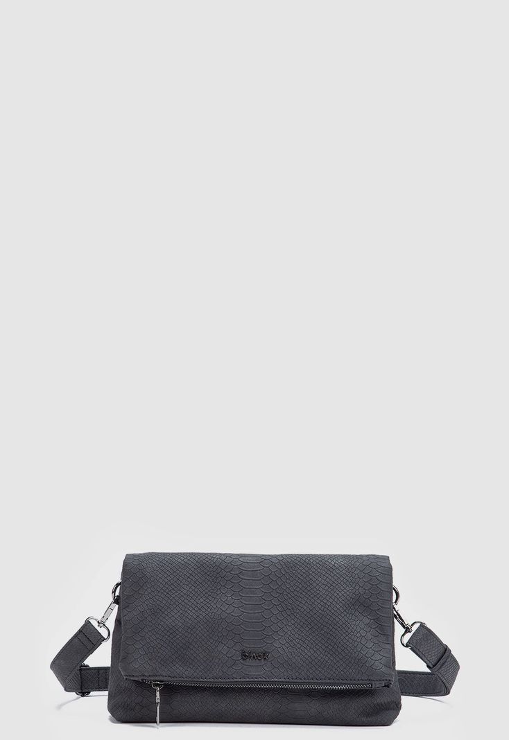 Cartera Snake Black Black Bubba-1