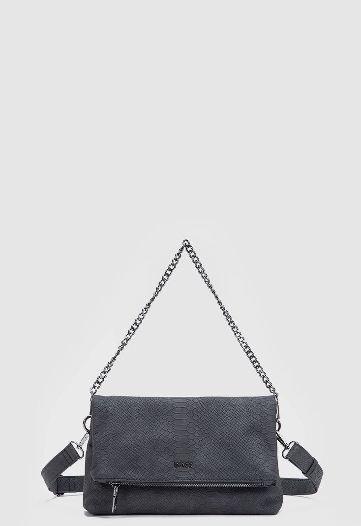 Cartera Snake Black Black Bubba-4