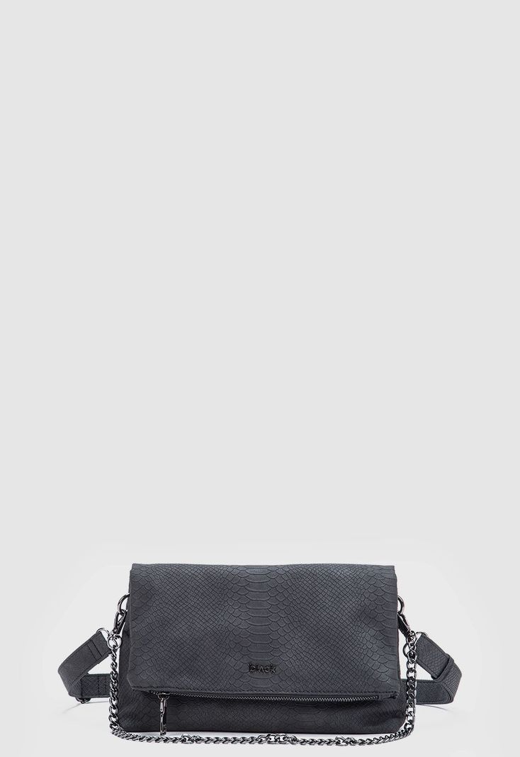 Cartera Snake Black Black Bubba-5