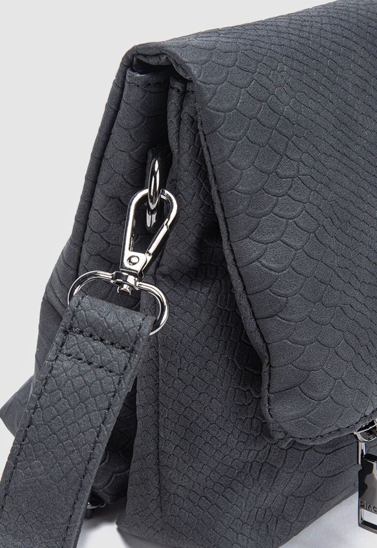 Cartera Snake Black Black Bubba-6