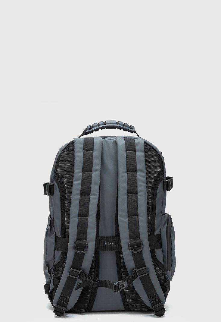 Mochila Cyrus Grey Black Bubba-3