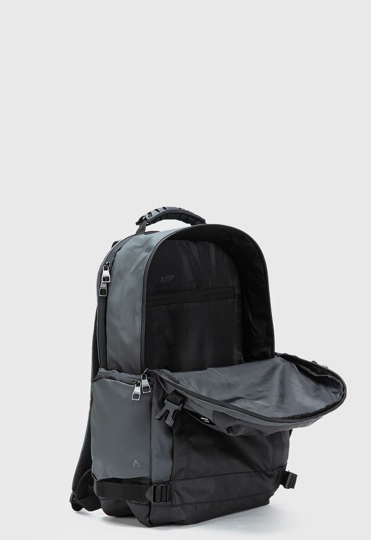 Mochila Cyrus Grey Black Bubba-5