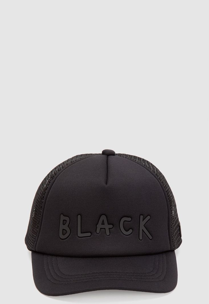 Jockey Trucker Sketch Black Black Bubba-0
