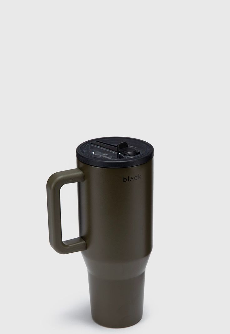 Straw Mug Moss Black Bubba-1
