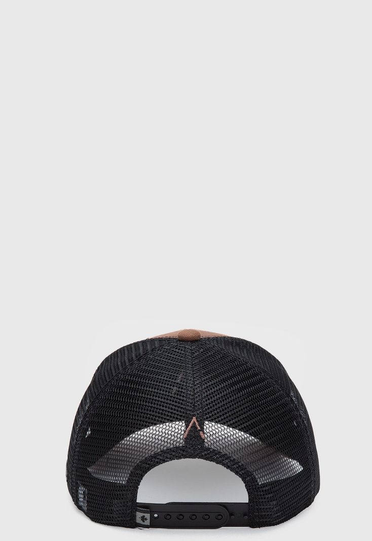 Jockey Trucker Icon Beige Black Bubba-2