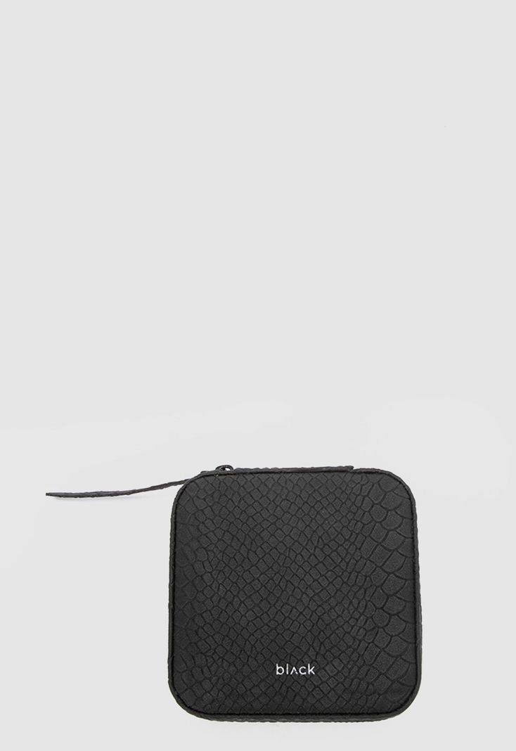 Jewerly Bag Snake Black Black Bubba-1
