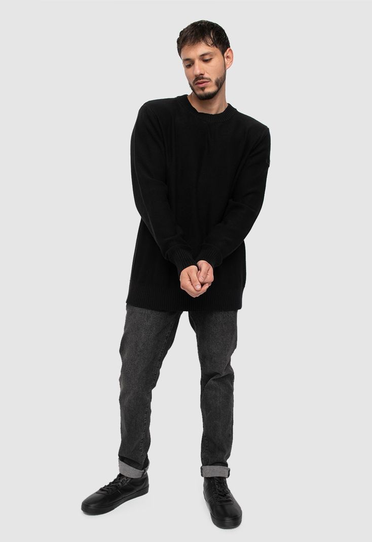 Sweater Black Black Bubba-4
