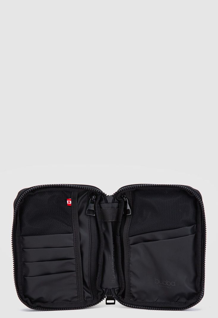 Passport Holder Travel Noir Bubba Essentials-5