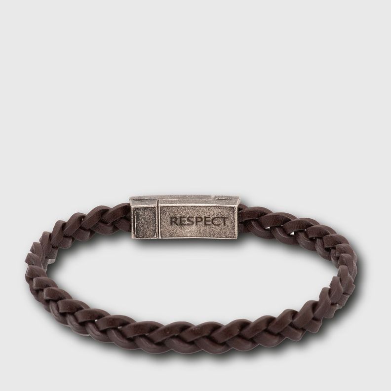 Pulsera Respect Browne Black Bubba-1