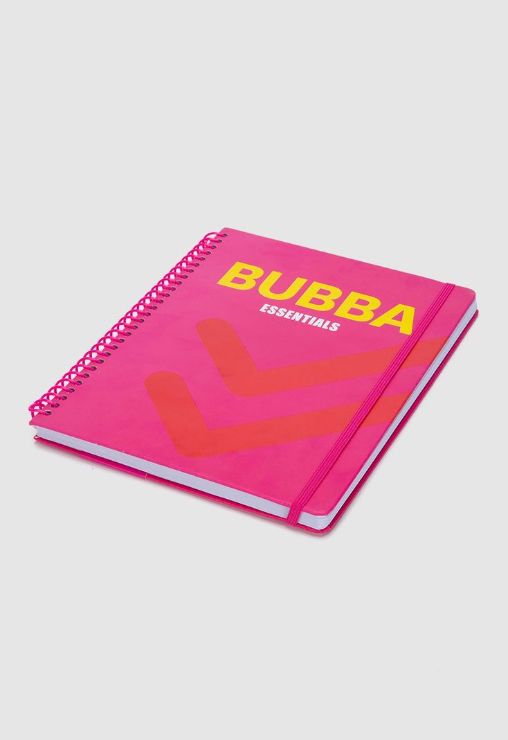 Notebook Work Essencial Pink Bubba Essentials-1