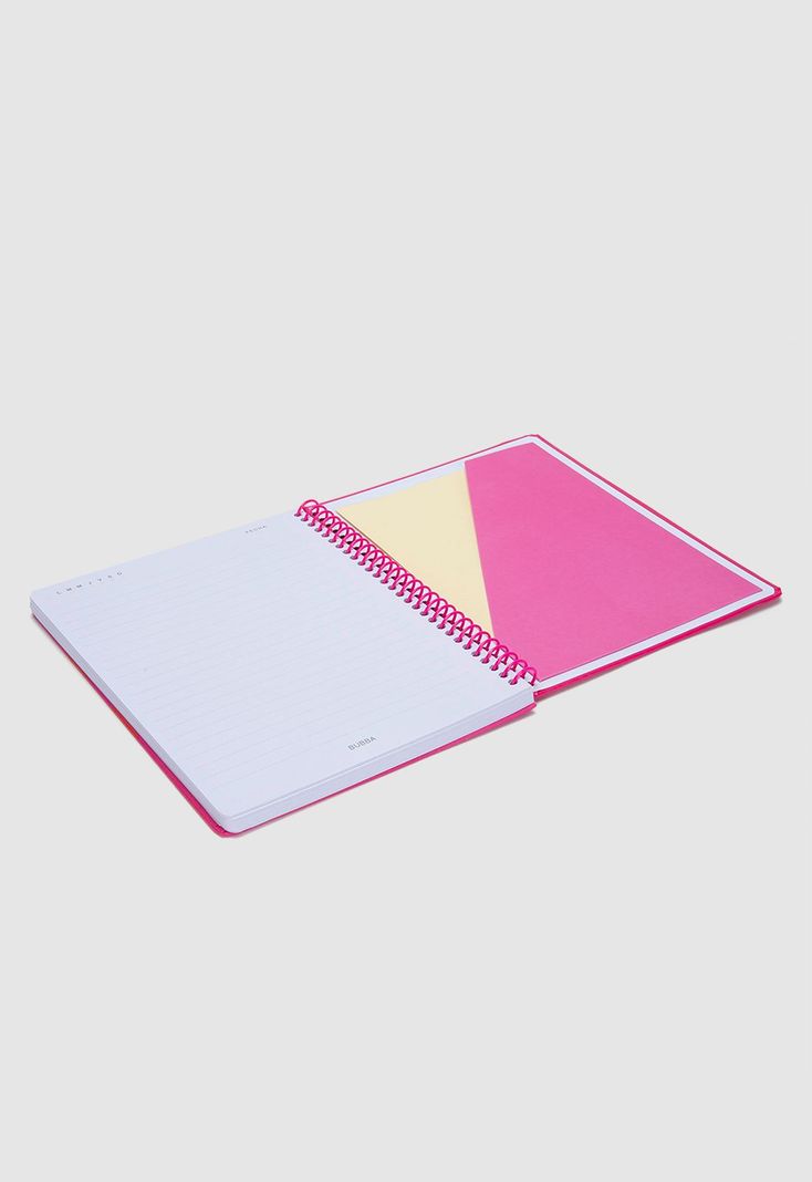 Notebook Work Essencial Pink Bubba Essentials-4