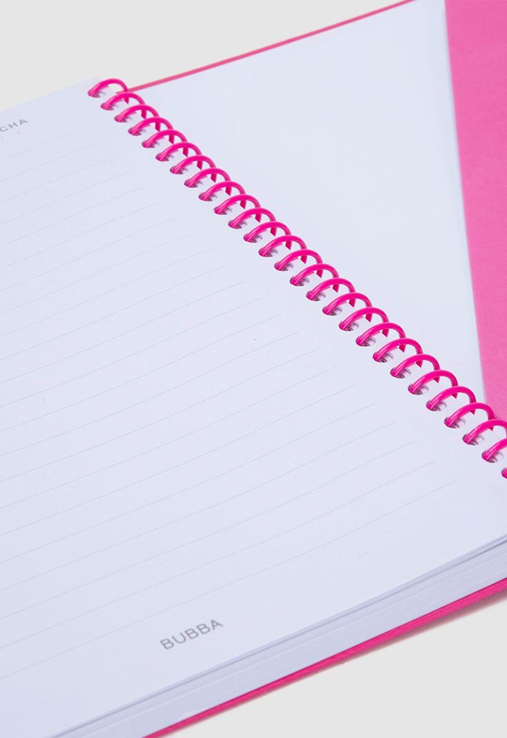 Notebook Work Essencial Pink Bubba Essentials-5