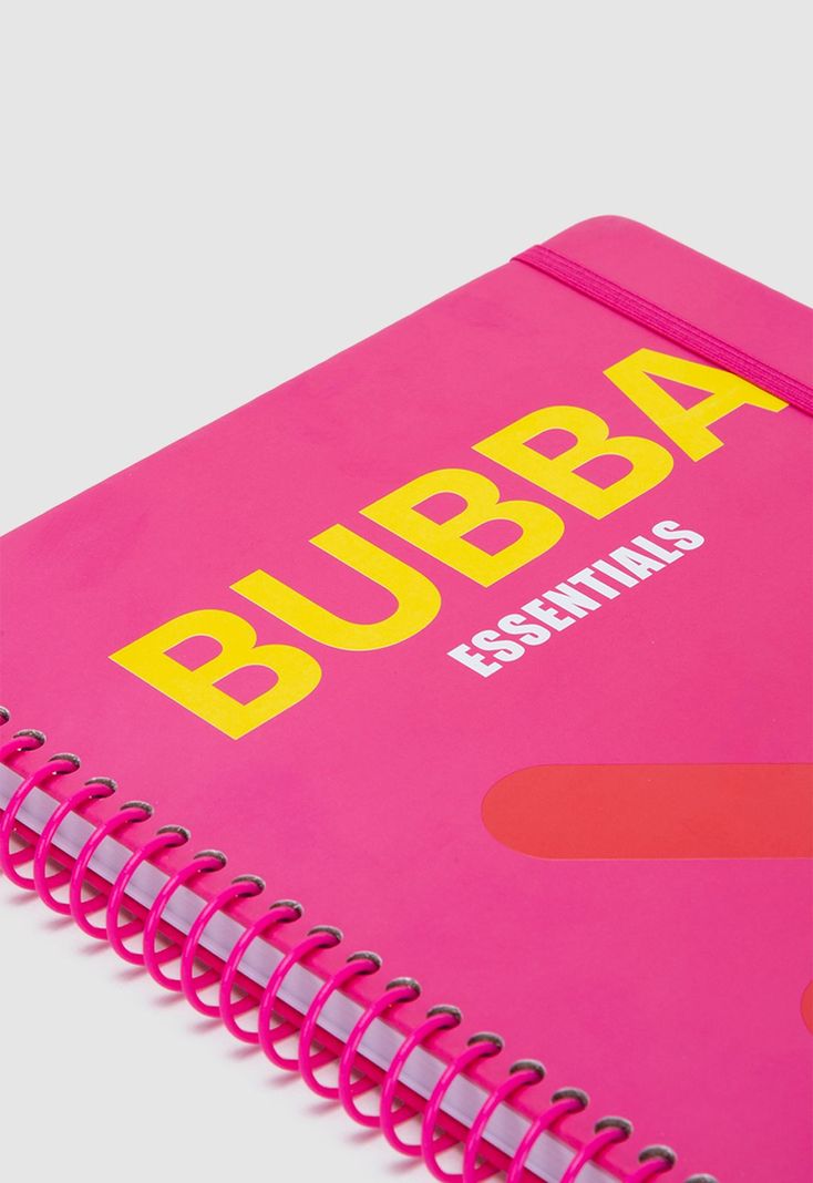 Notebook Work Essencial Pink Bubba Essentials-6