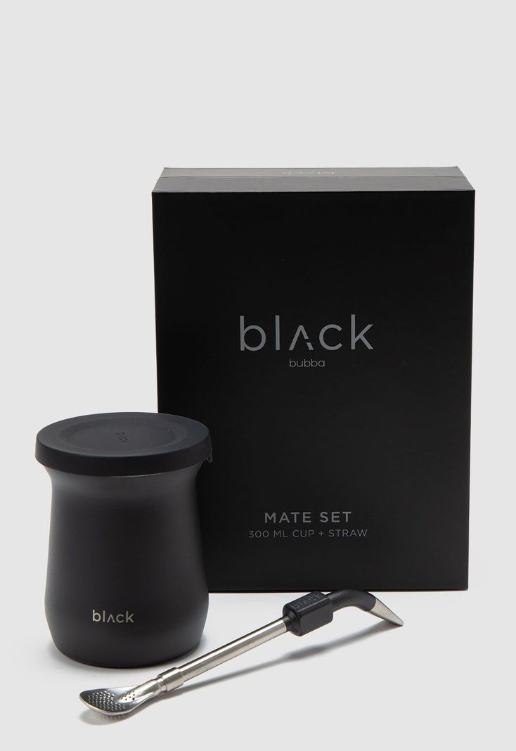 Mate Cup + Straw Black Bubba-4
