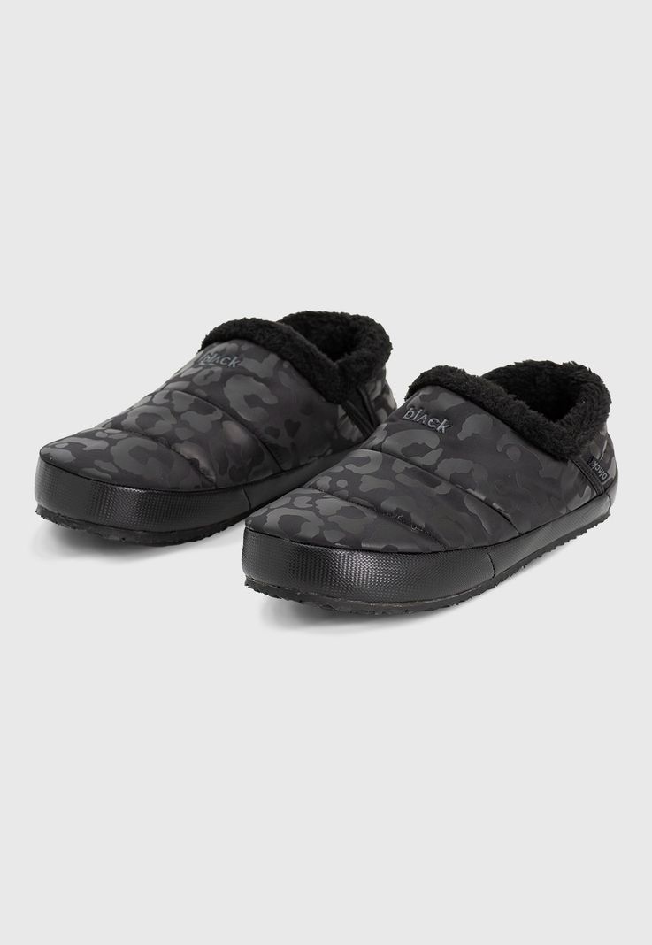 Pantuflas Animal Black Bubba-0