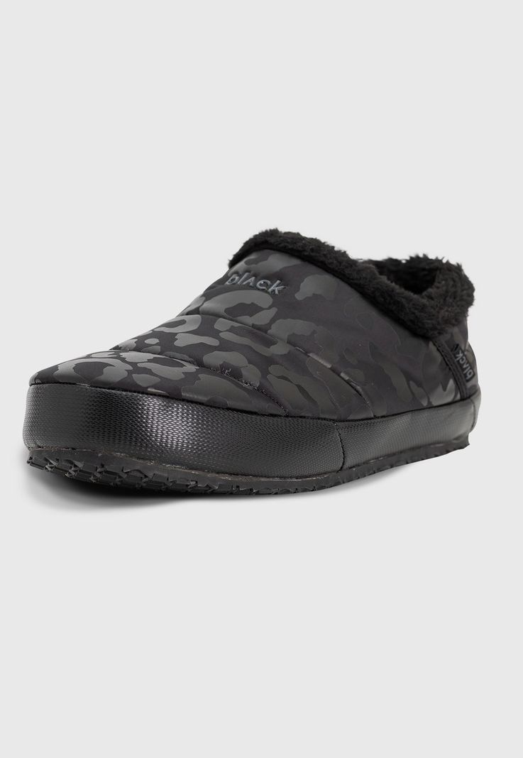 Pantuflas Animal Black Bubba-2