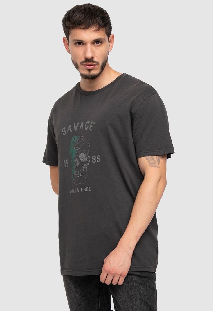 Cotton Tee King Of Black  Black Bubba-0