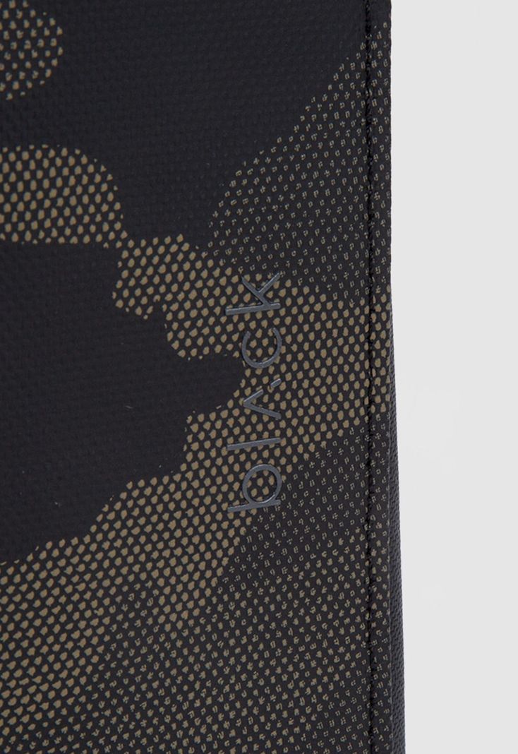 Passport Holder Wolf Camo Black Bubba-5