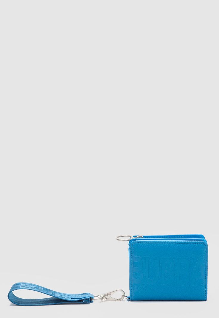 Billetera Crazy Pu Blue S Bubba Essentials-0