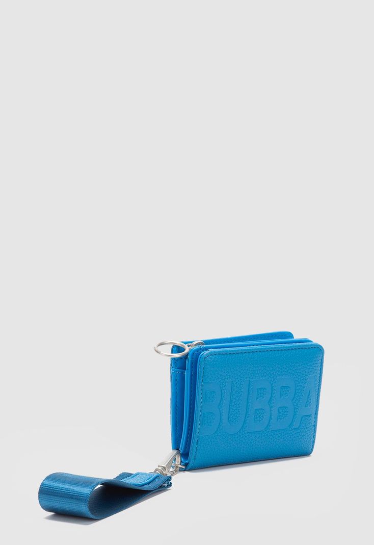 Billetera Crazy Pu Blue S Bubba Essentials-1