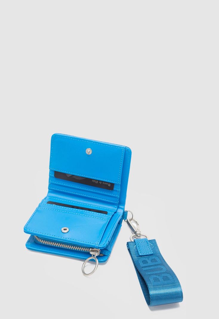 Billetera Crazy Pu Blue S Bubba Essentials-4