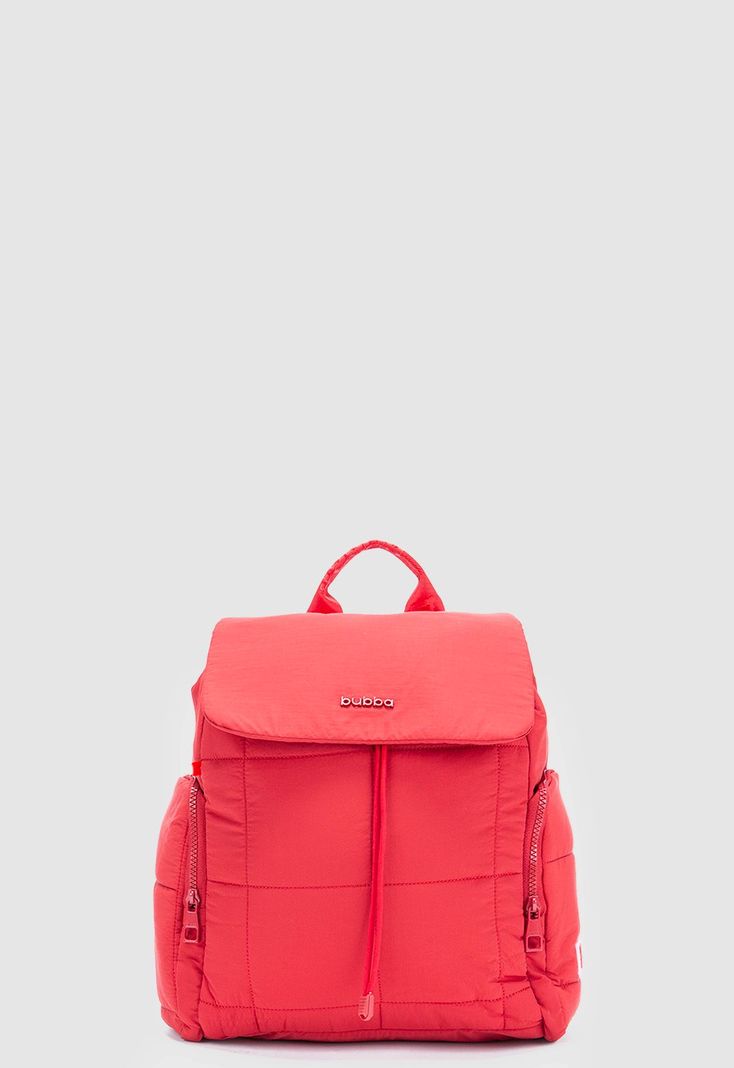 Backpack Puffer Red Bubba Essentials-0