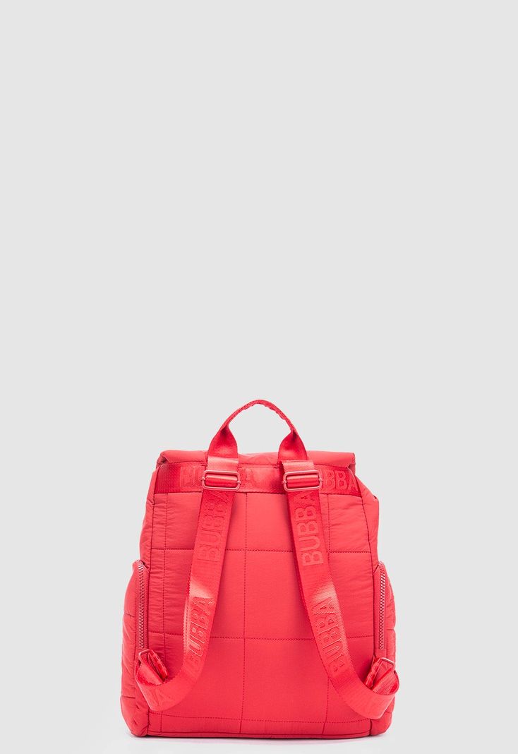 Backpack Puffer Red Bubba Essentials-2