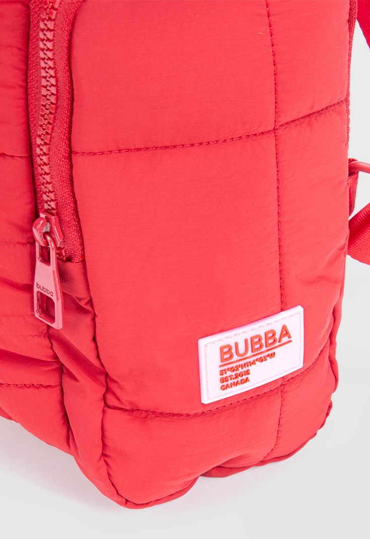 Backpack Puffer Red Bubba Essentials-3